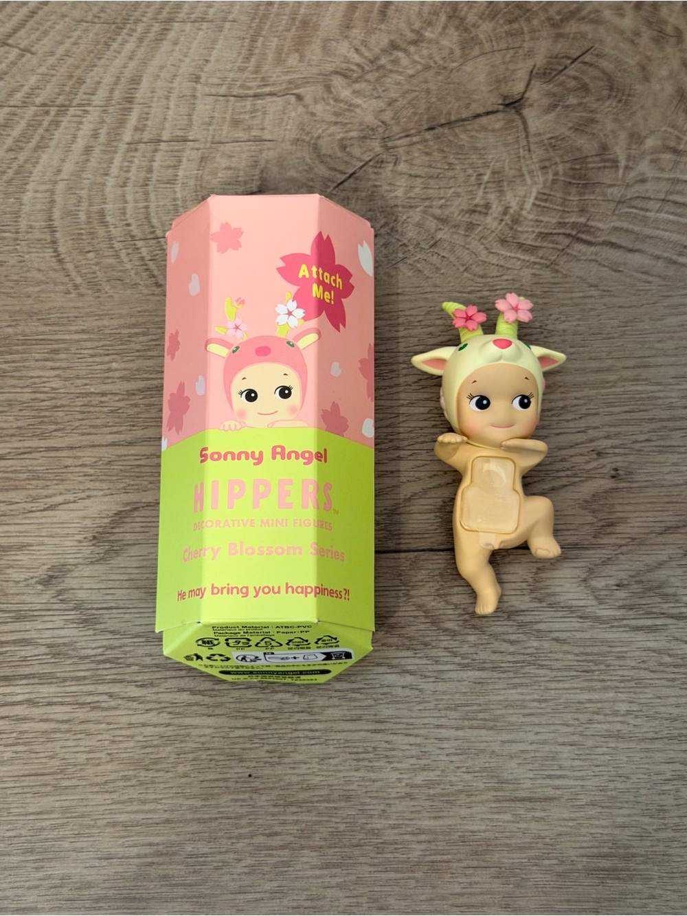 AUTHENTIC NEW Sonny Angel Cherry Blossom Series Hippers *confirmed GOAT figure